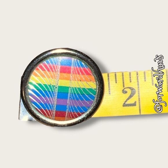 Bundle Sale 3 for $15 | Colorful Round Metal Earrings - Picture 8 of 9